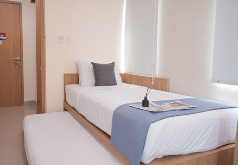 外部的 Best Furnished Studio (No Kitchen) at B Residence Apartment By Travelio