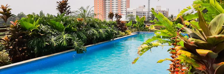 Lobby Basic Studio Room at Tuscany Residence Apartment By Travelio