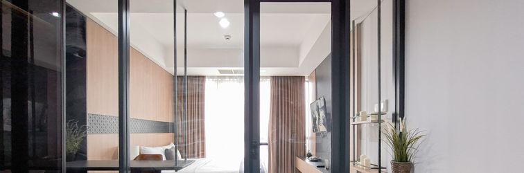 大廳 Modern 1BR Apartment near IKEA at The Smith Alam Sutera By Travelio