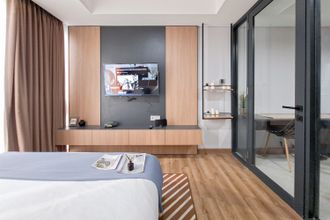 臥室 4 Modern 1BR Apartment near IKEA at The Smith Alam Sutera By Travelio