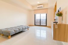 Common Space Spacious 3BR Apartment with Neutral Toned at Meikarta By Travelio