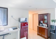 Lobby 5 Scandinavian Soft 3BR at Meikarta Apartment By Travelio