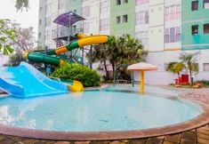 Swimming Pool 7 Strategic 2BR near ITS Campus at Dian Regency Apartment By Travelio
