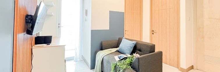 Lobby Good Deal 2BR Tokyo Riverside PIK 2 Apartment By Travelio