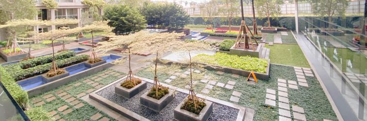 Lobby Scenic Studio at Landmark Residence Bandung Apartment By Travelio