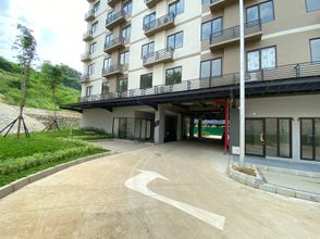 Exterior 4 Soft Minimalist Studio Room at Apartment Meikarta By Travelio