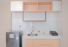 Common Space 6 Minimalist Scandinavian 1BR Apartment at Tokyo Riverside PIK 2 By Travelio