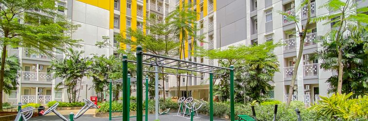 로비 Strategic and Simple Location Studio Apartment at Springlake Summarecon Bekasi By Travelio