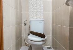 In-room Bathroom 5 Comfort and Cozy Living Studio at Enviro Apartment By Travelio