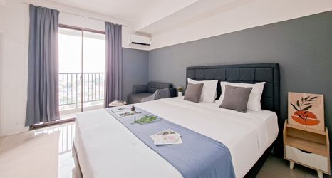Bilik Tidur 2 Grey Haven Studio Anwa Residence Apartment By Travelio
