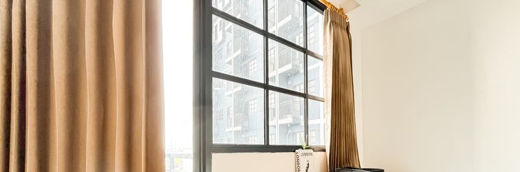 Lobby Simple Comfort Studio at Evenciio Margonda Apartment By Travelio