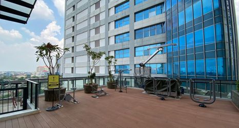 Luar Bangunan 2 Warm Contemporary 2BR at Apartment Samara Suites By Travelio