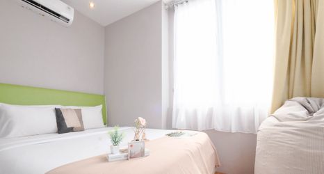 Bedroom 2 Modern Stay and Minimalist 1BR Apartment at Cervino Village Casablanca By Travelio