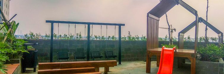 Lobi Restful and Homey Studio LRT City Bekasi Apartment By Travelio