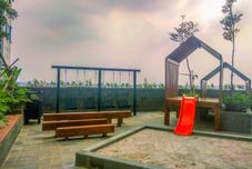 Lobi Restful and Homey Studio LRT City Bekasi Apartment By Travelio