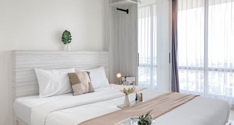 Bedroom 2 Good Deal and Basic Studio at Apartment LRT City Bekasi By Travelio
