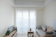 Lobby Solace 2BR near Cikini Station Apartment at Menteng Park By Travelio