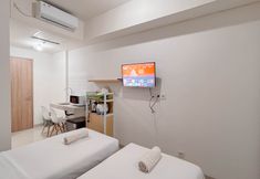 其他 2 White Style Studio (No Kitchen) Bandaraya - Tallasa City Makassar Apartment By Travelio