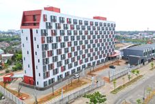 大廳 White Style Studio (No Kitchen) Bandaraya - Tallasa City Makassar Apartment By Travelio