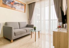 Common Space 4 2BR with Private Lift near Station at Apartment Menteng Park By Travelio