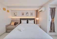 Bedroom 2 Modern Studio near Ambarrukmo Plaza at Apartment Barsa City By Travelio