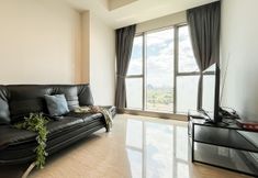 Common Space 3 Monochrome Style 1BR at Apartment Branz BSD City By Travelio