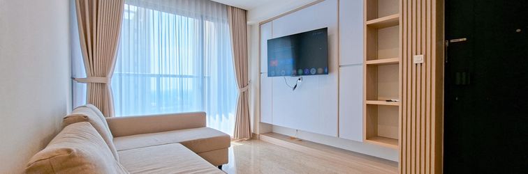 Lobby Modern and Exclusive 2BR Apartment Branz BSD City By Travelio