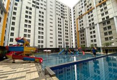 Fitness Center 7 Studio near Summarecon Mall Serpong at Apartment Paramount Skyline By Travelio