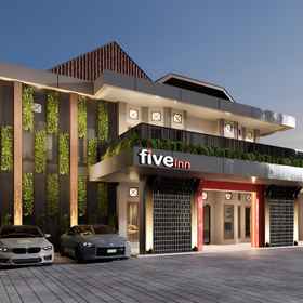Exterior / Building 1 Five Inn Samarinda, Banjar Fried Chicken Hotels