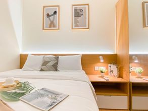 Bedroom 4 Scandinavian Style and Minimalist 2BR at Meikarta Apartment By Travelio