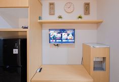 Bilik Tidur 4 Warm Studio next to Mall at Transpark Bintaro Apartment By Travelio