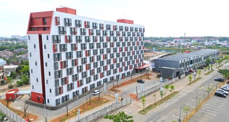 Exterior 2 Basic Studio (No Kitchen) at Bandaraya Apartment - Tallasa City Makassar By Travelio