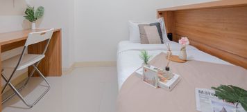 Others 2 Strategic 2BR near UNJ at Apartment Green Pramuka City By Travelio