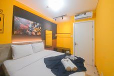 ห้องนอน Urban Minimalist 1BR Apartment Parahyangan Residence near ITB By Travelio