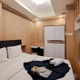 Bedroom 1 Wooden Accent 2BR Apartment at Mekarwangi Square Cibaduyut By Travelio, Cv. Sumber Jaya Maxima Hotels