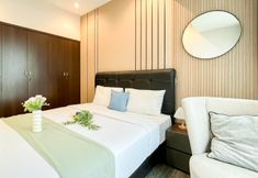 침실 2 Modern and Elegant 2BR Branz BSD City Apartment near AEON Mall By Travelio