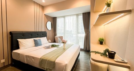 Bedroom 2 Modern and Elegant 2BR Branz BSD City Apartment near AEON Mall By Travelio