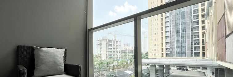 大堂 Modern and Elegant 2BR Branz BSD City Apartment near AEON Mall By Travelio