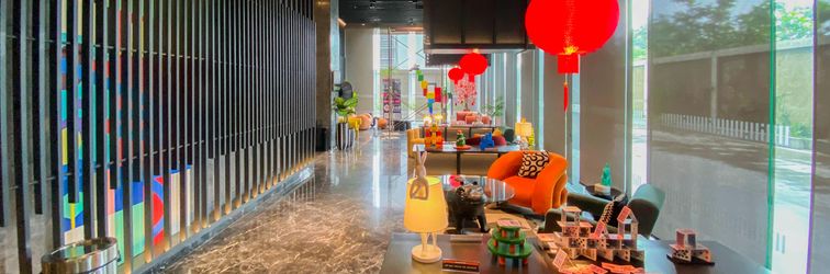 로비 Comfy Ivory Studio at Collins Boulevard Apartment By Travelio