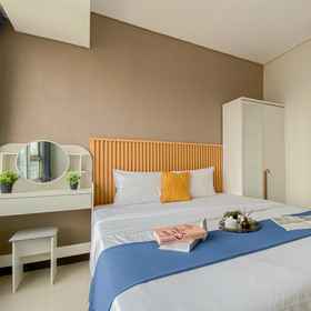 Bedroom 1 Standard and Warm 2BR near Station at Nifarro Park Apartment By Travelio, TK, SD, SMP, SMA EMIISc Jakarta Hotels