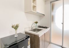 Bedroom 3 Trendy 1BR at Vittoria Residence Apartment By Travelio