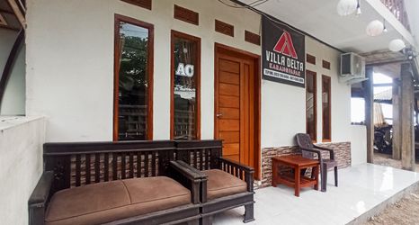 大廳 2 RedDoorz @ Villa Delta near Pantai Karangpapak