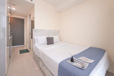 Bedroom Well Designed Studio Apartment at Samesta Mahata Serpong