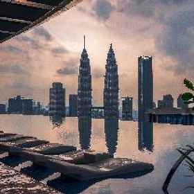 Swimming pool 1 Eaton Residence KLCC, Hotel Kuala Lumpur