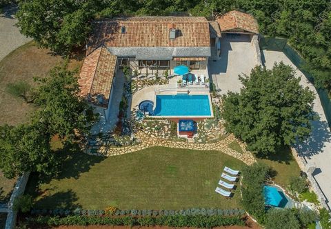 Others Charming Stone Villa for 14 People, With Pool and Jacuzzi, in Central Istria