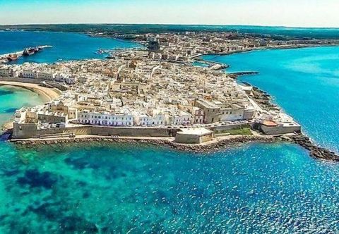 Others Apartment With 2 Bedrooms in Gallipoli, With Wonderful sea View, Shared Pool and Enclosed Garden
