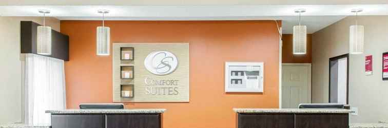 Lobby Comfort Suites Terre Haute University Area