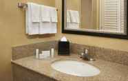 Toilet Kamar 5 Courtyard by Marriott Detroit Metropolitan Airport Romulus