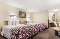 ห้องนอน Red Roof Inn Cleveland Airport-Middleburg Heights