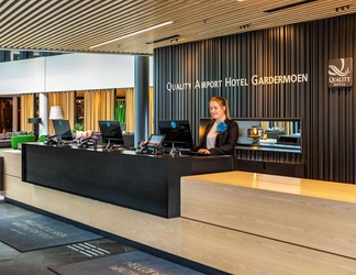 Sảnh chờ 2 Quality Airport Hotel Gardermoen